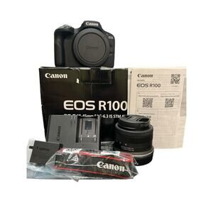 Canon EOS R100 RF-S18-45mm F4.5-6.3 IS STM Lens Kit